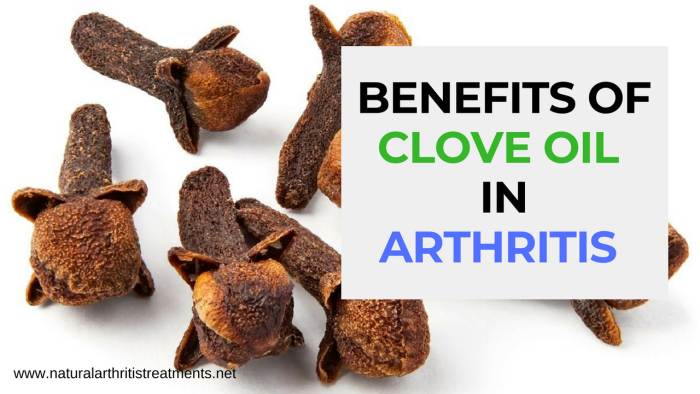 Benefits of Clove Oil in Arthritis (Science Backed)